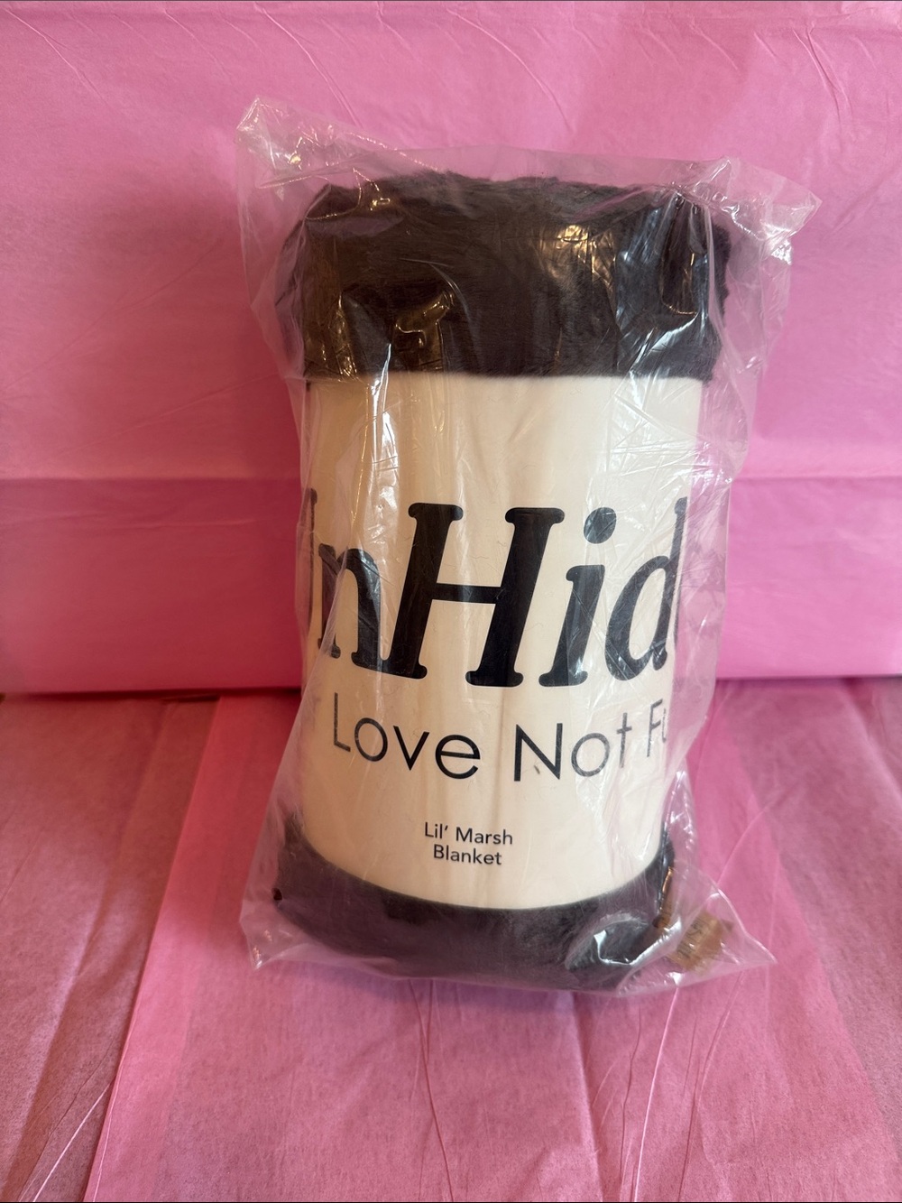 UnHide For Love Not Hate Lil' Marsh Blanket